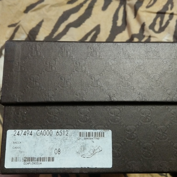 Gucci Red Suede Loafers - Picture 7 of 8